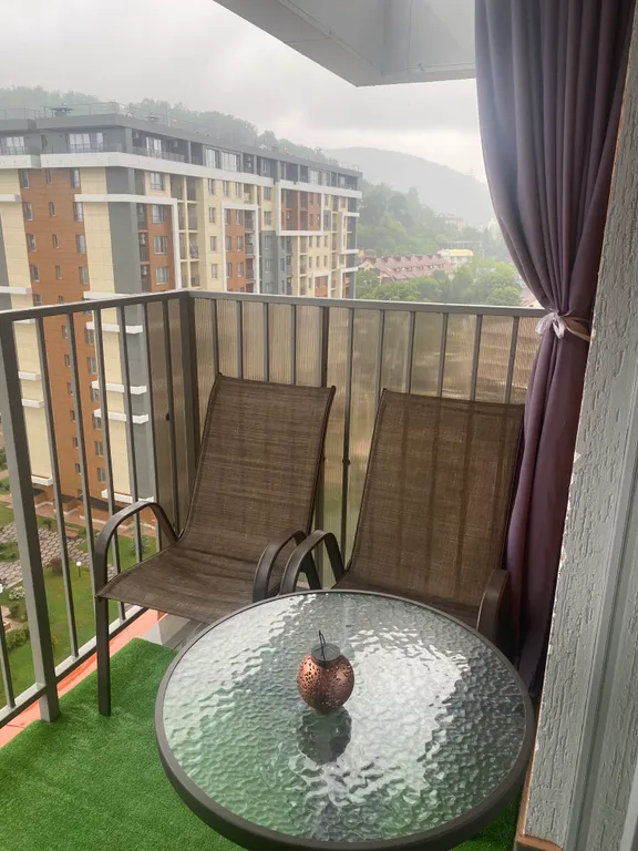 Видовая, уютная студия на первой береговой линии Море на ладони