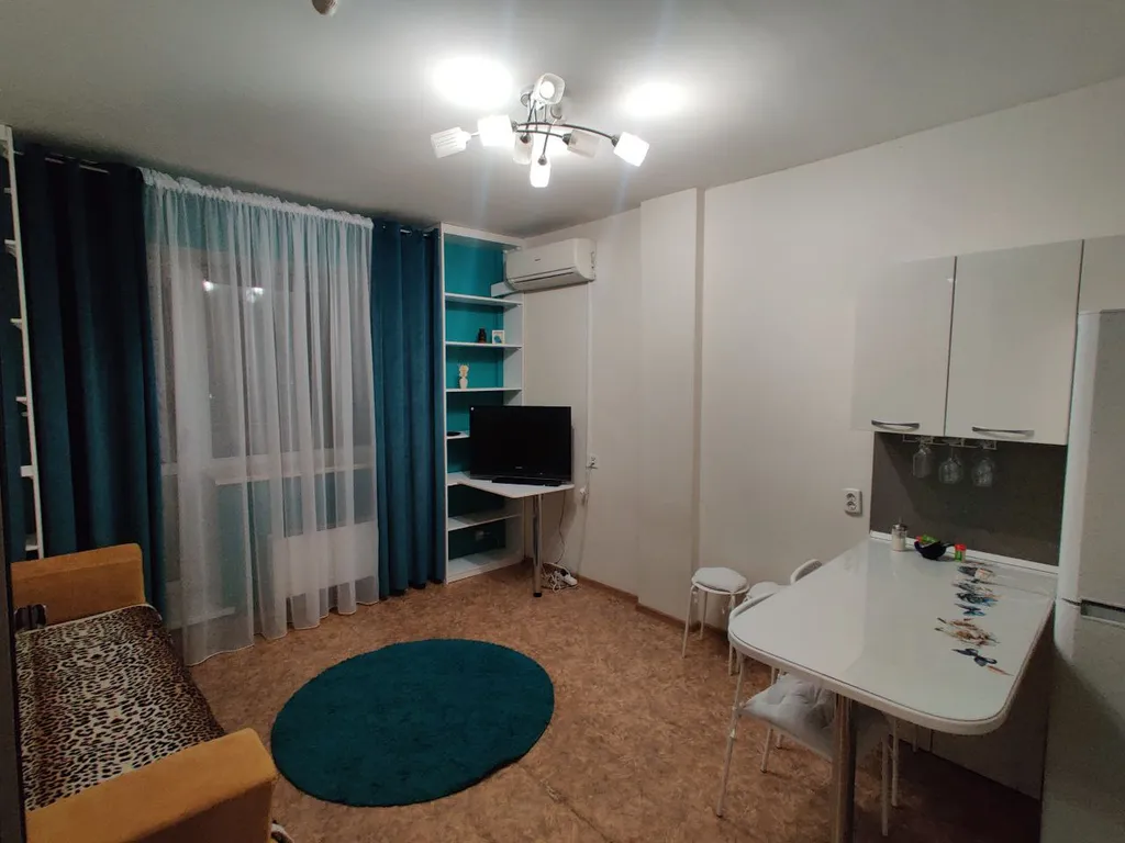 Уютная, чистая, тёплая квартира с видом на метро мост