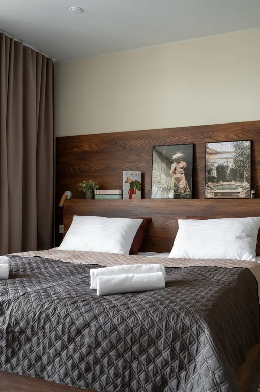 Квартира Апартаменты с балконом с панорамным видом и бассейном — Сириус