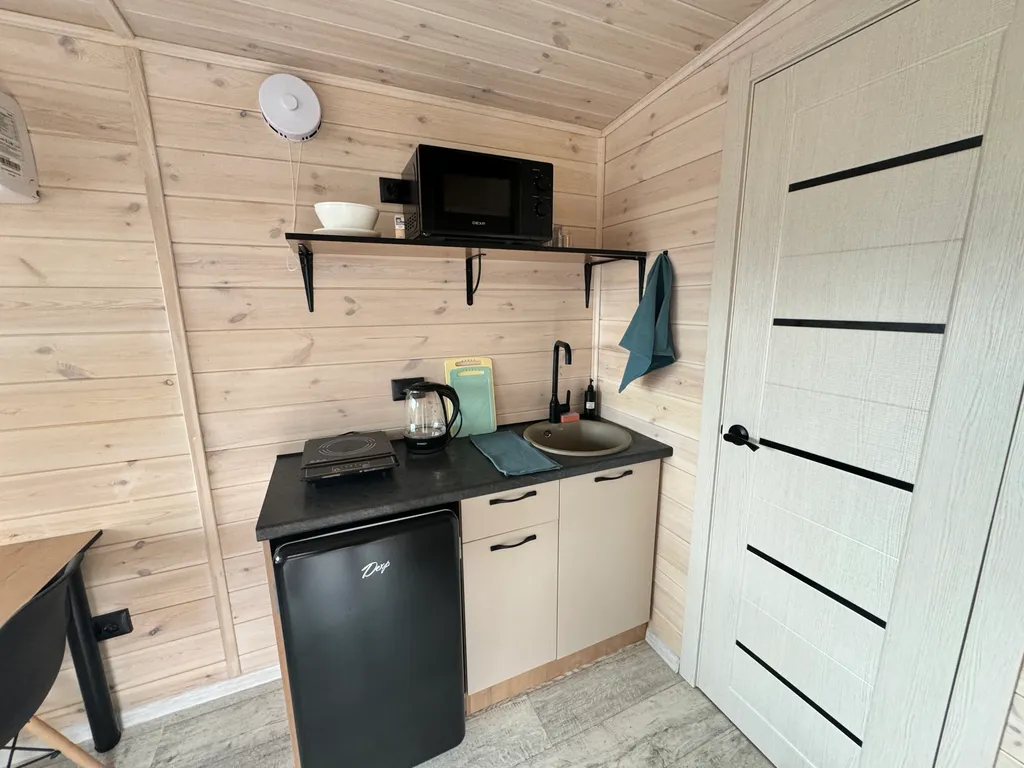 Домик с видом на горы