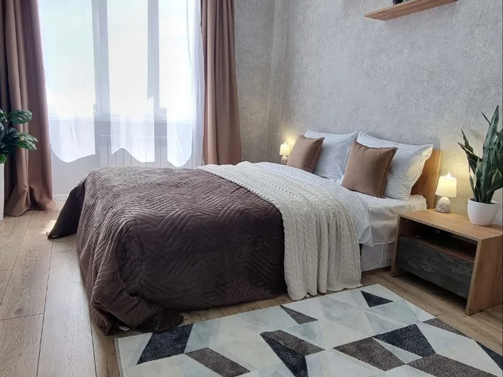 Солнечный уют в ЖК Лазурный - квартира для 4 гостей (Уютный Дом)