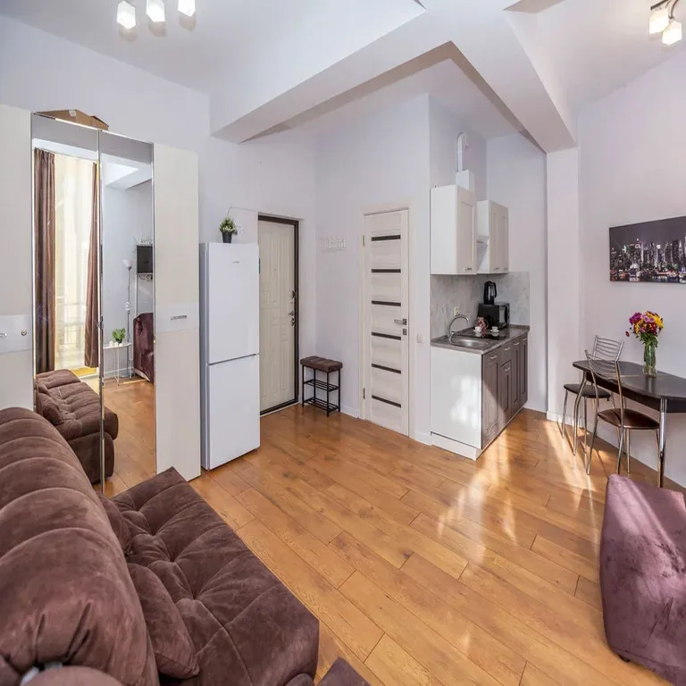 Квартира Квартира Просторная студия у моря с теплым бассейном — Сириус