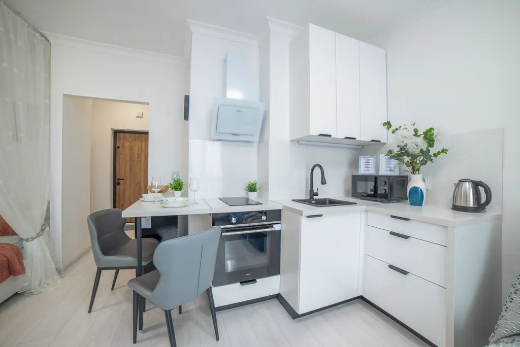 Студия недалеко от метро Динамо и Уральская для 4 гостей