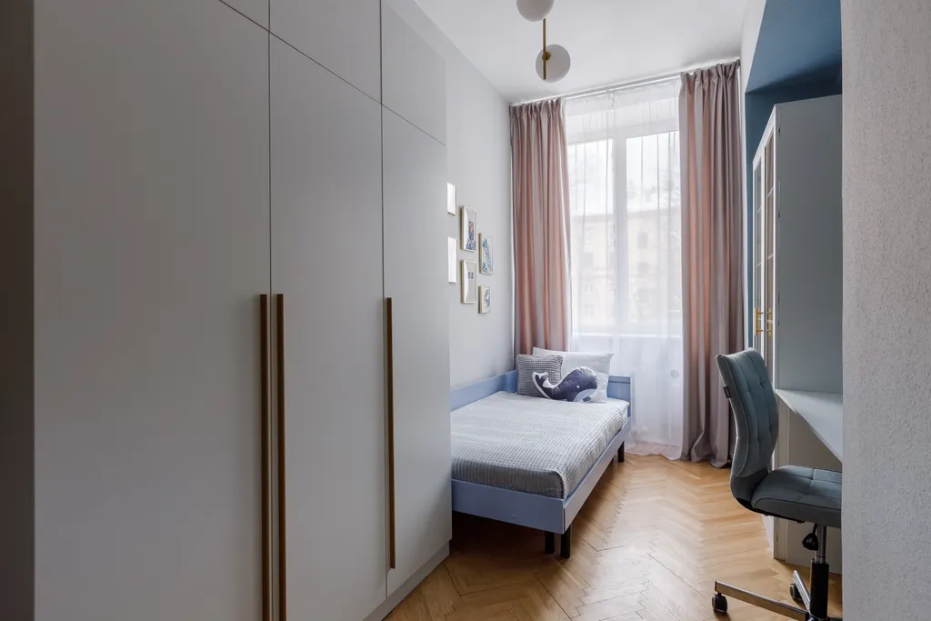 Квартира Сталинская трехкомнатная квартира Синий Кит — Москва