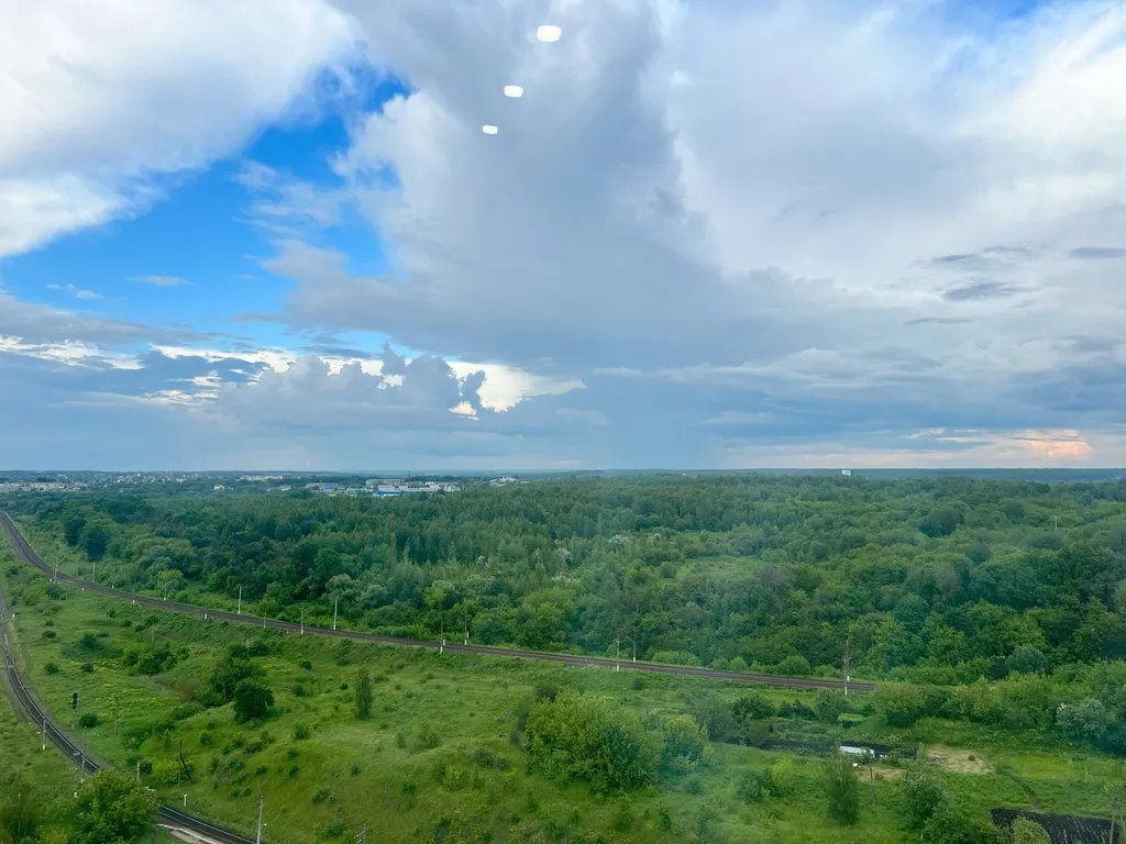 Видовая квартира на высоком этаже