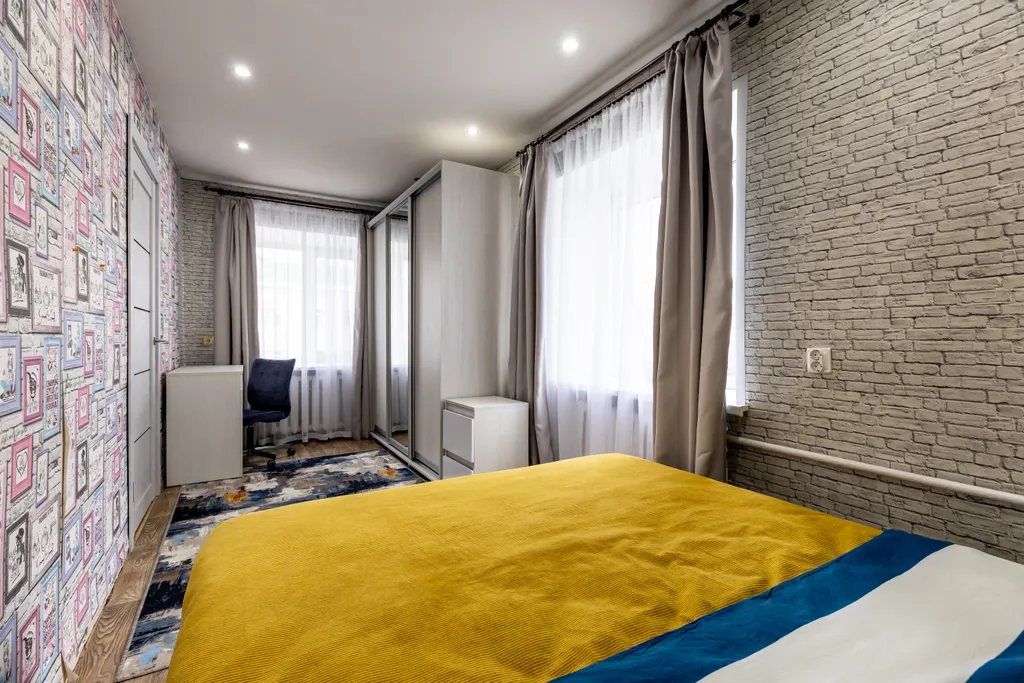 Квартира с видом на достопримечательности и набережную