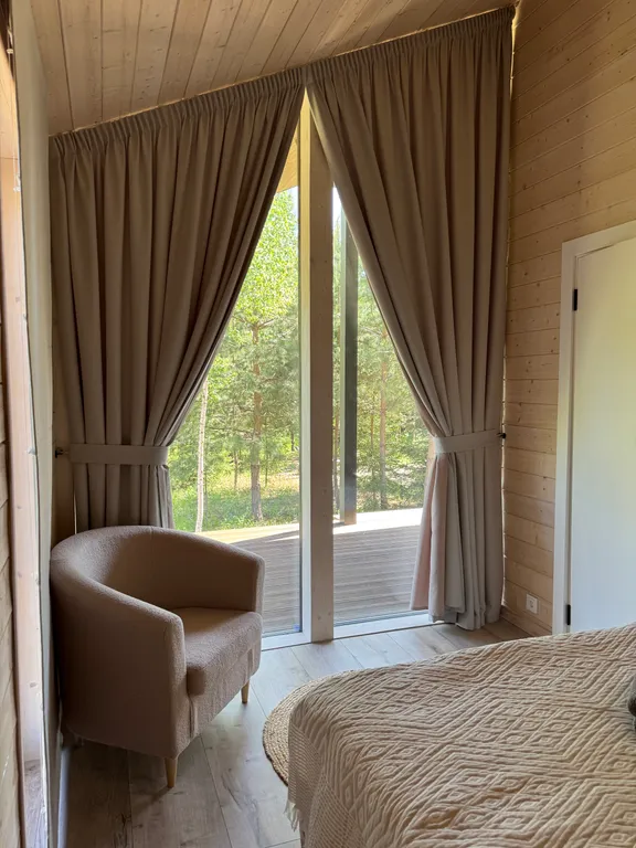 Коттедж Панорамный дом с сауной и камином — Семеновское