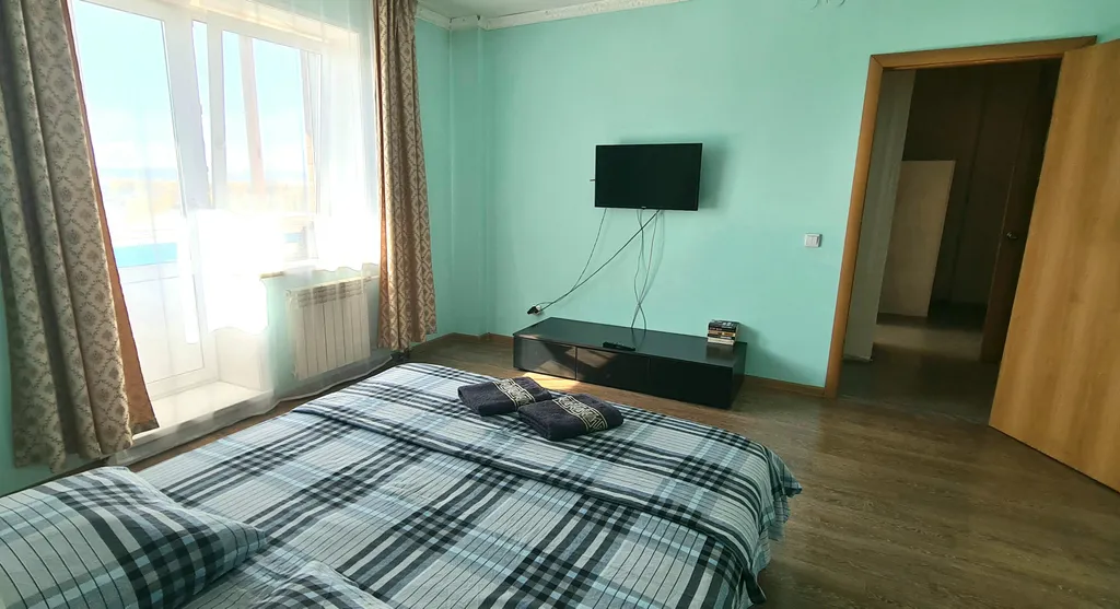 Теплая большая квартира