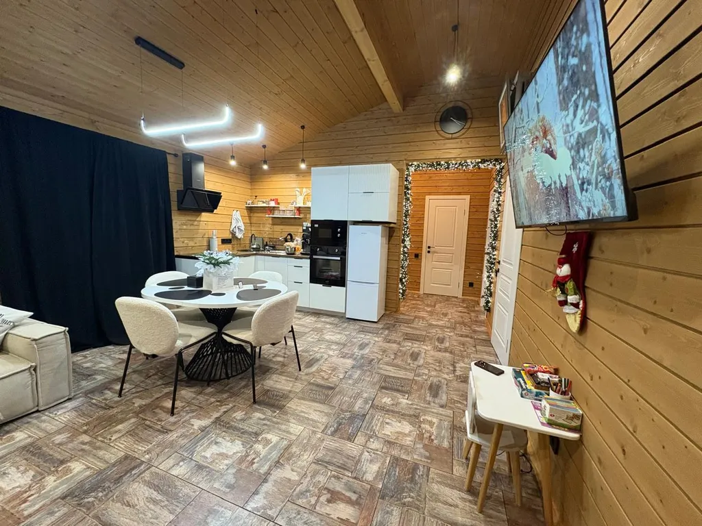 Коттедж Дом для отдыха с семьей, с сауной и чаном — Степаньково