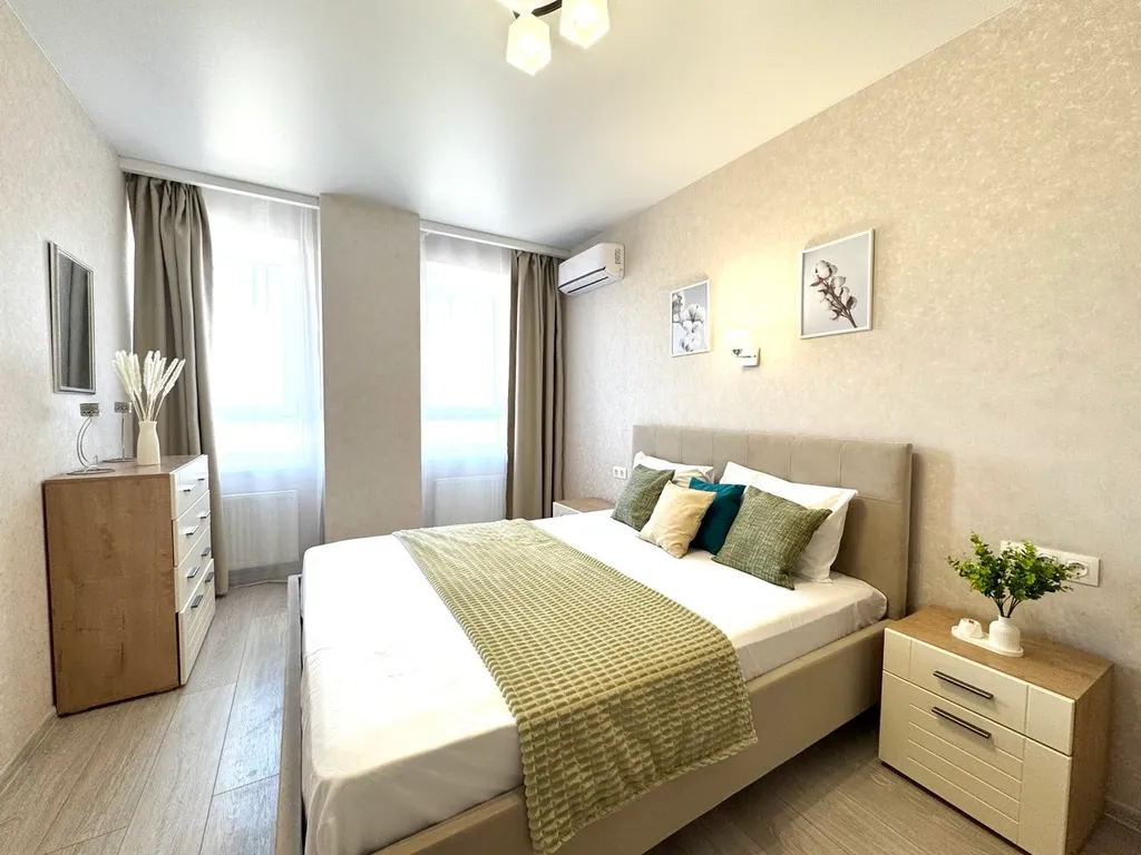 Квартира с шикарным панорамным видом около аквапарка H2O