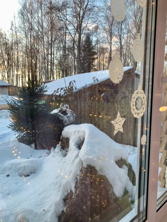 Коттедж с горячей купелью рядом с Выборгом