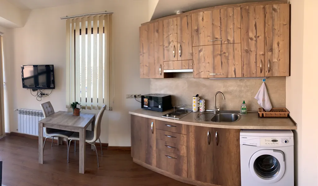 City central apartment Wood room