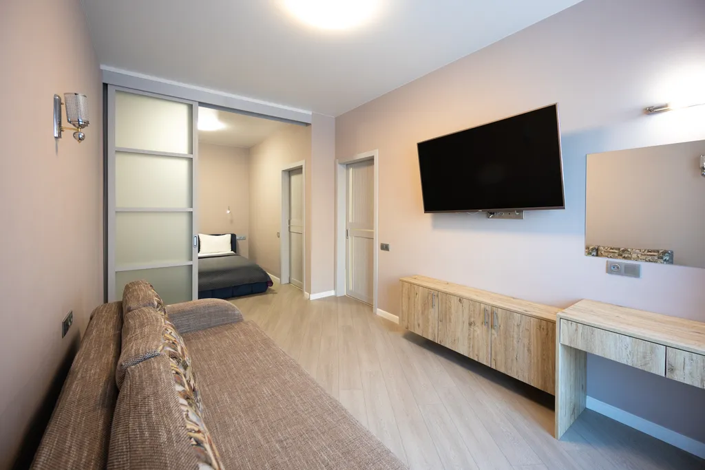 Квартира Квартира Апартамент на 1 линии моря | Апарт Зеленоградск — Зеленоградск