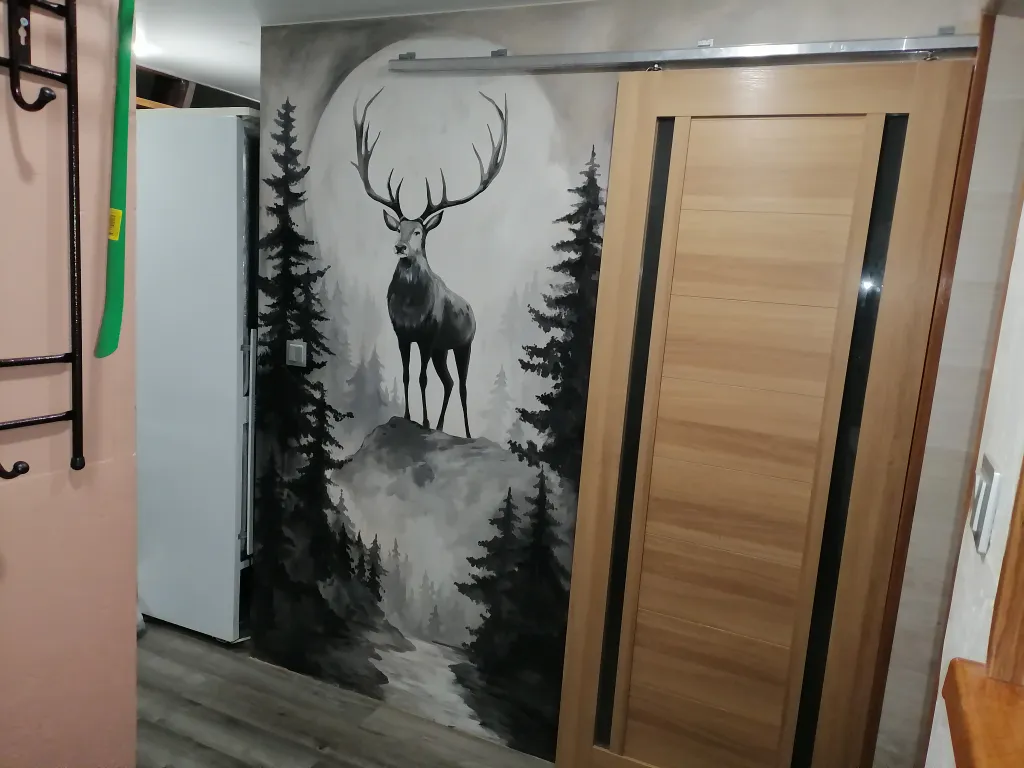 Коттедж Дом у живописного леса, на берегу ручья. — Ушакова