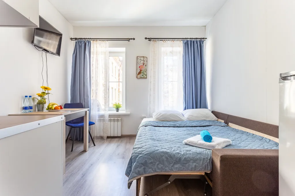 Квартира Квартира Уютная студия возле дома Достоевского — Санкт-Петербург