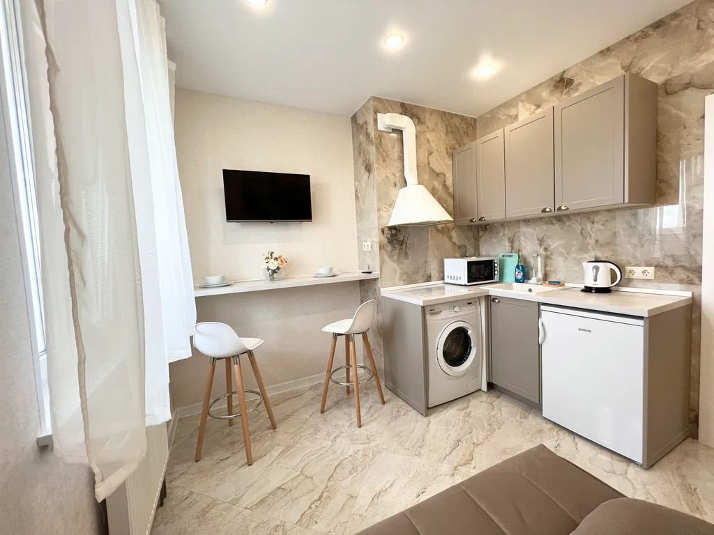 Уютная однушка с тремя отдельными спальными местами