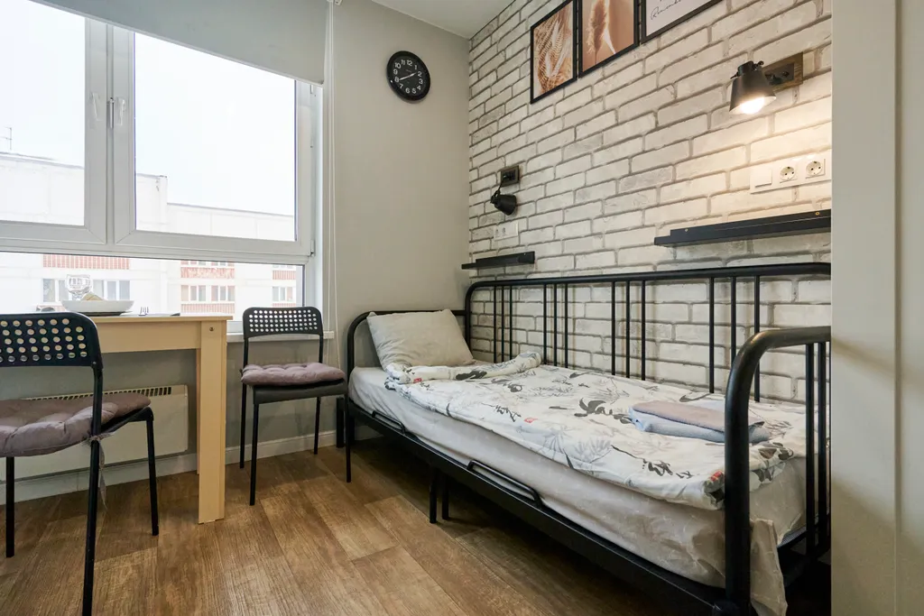 Квартира Квартира Уютная новая студия у метро — Москва