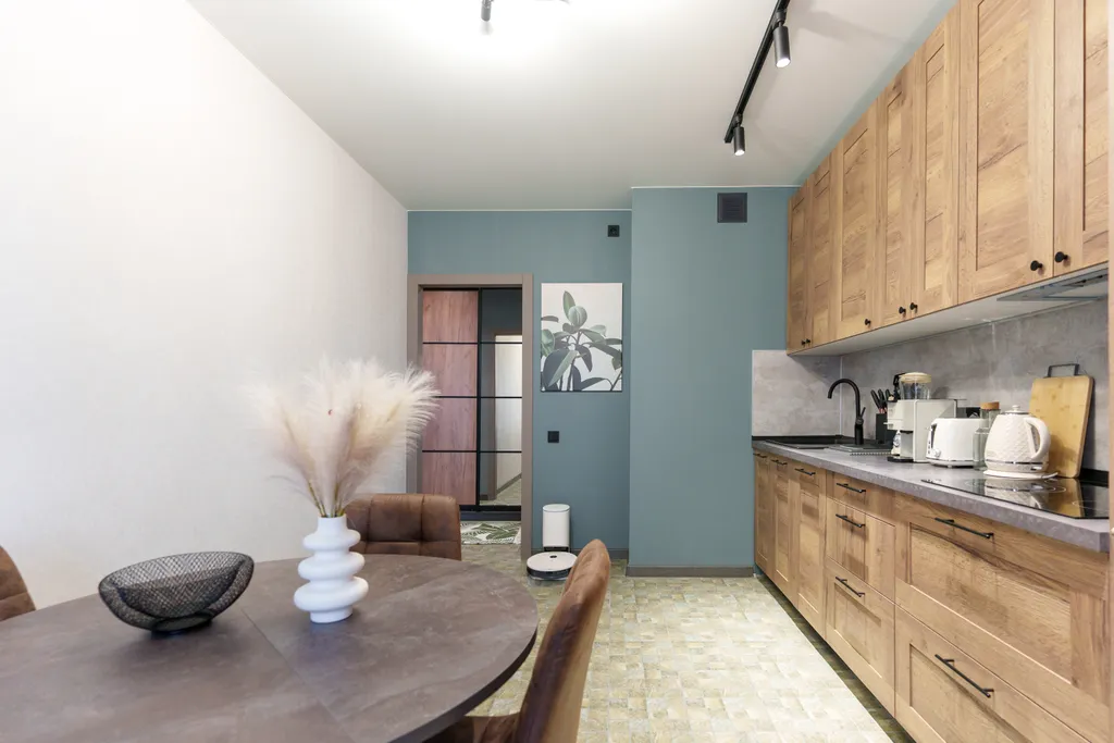 Умная двухкомнатная квартира от YoZu рядом с парком Галицкого