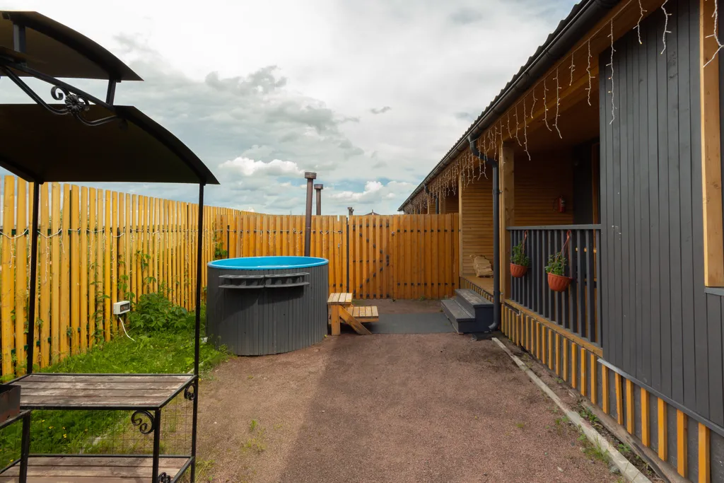 Коттедж с купелью