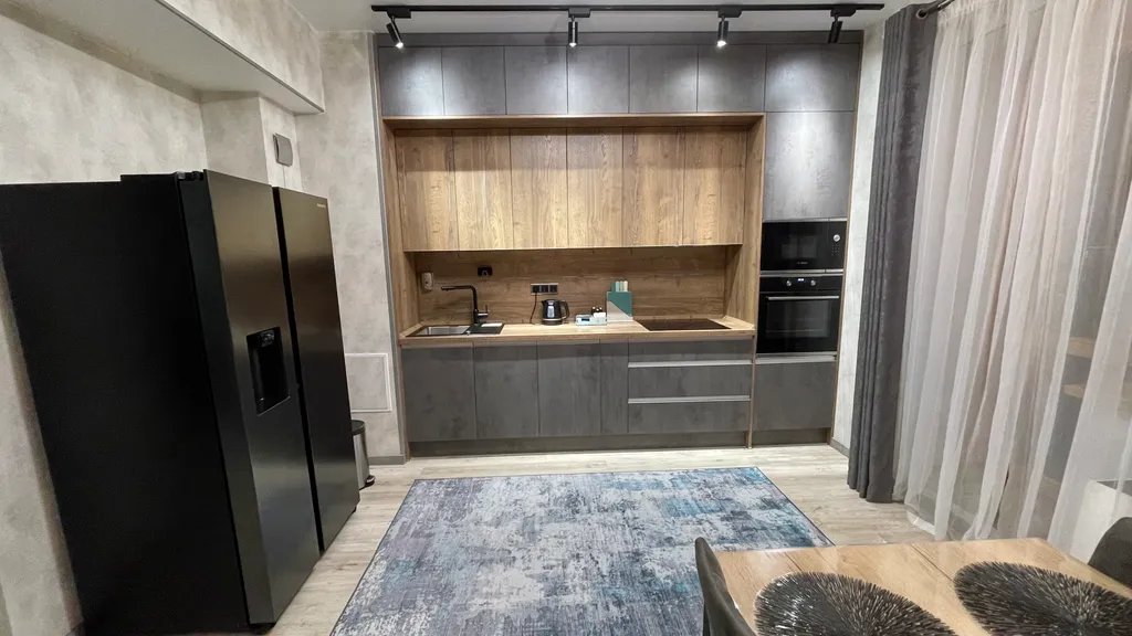 Уютная квартира в жк fiftyfifty с шикарным панорамным видом