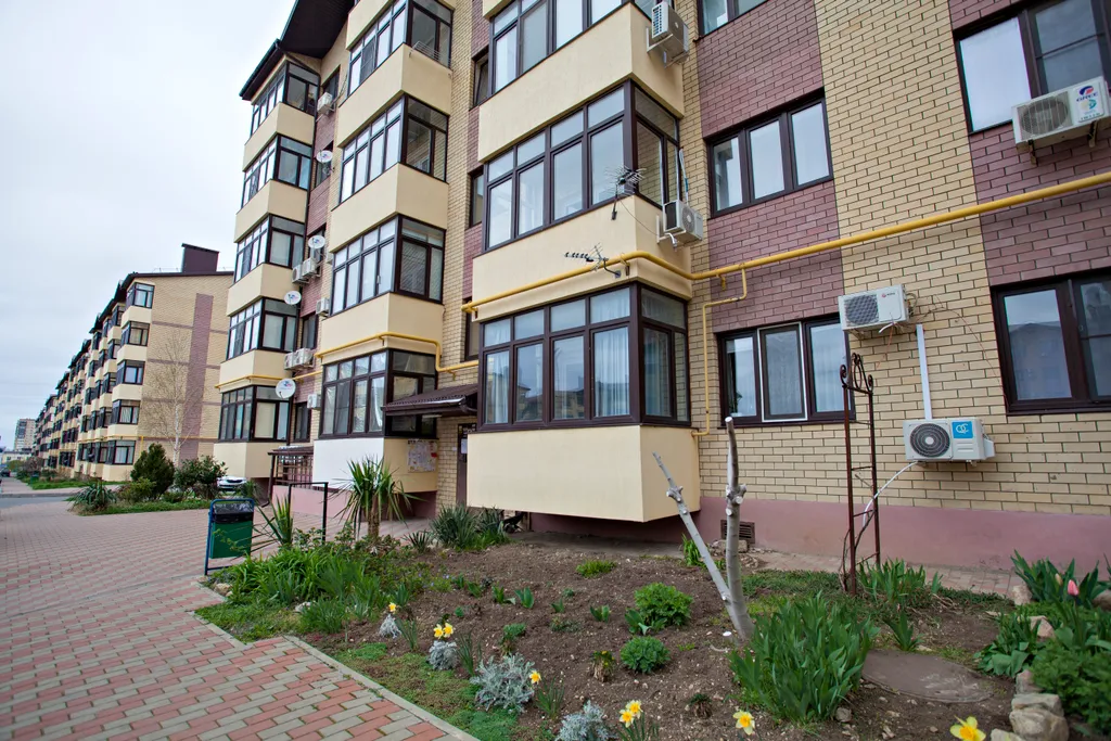 Квартира Просторная квартира в новом благоустроенном районе — Анапа