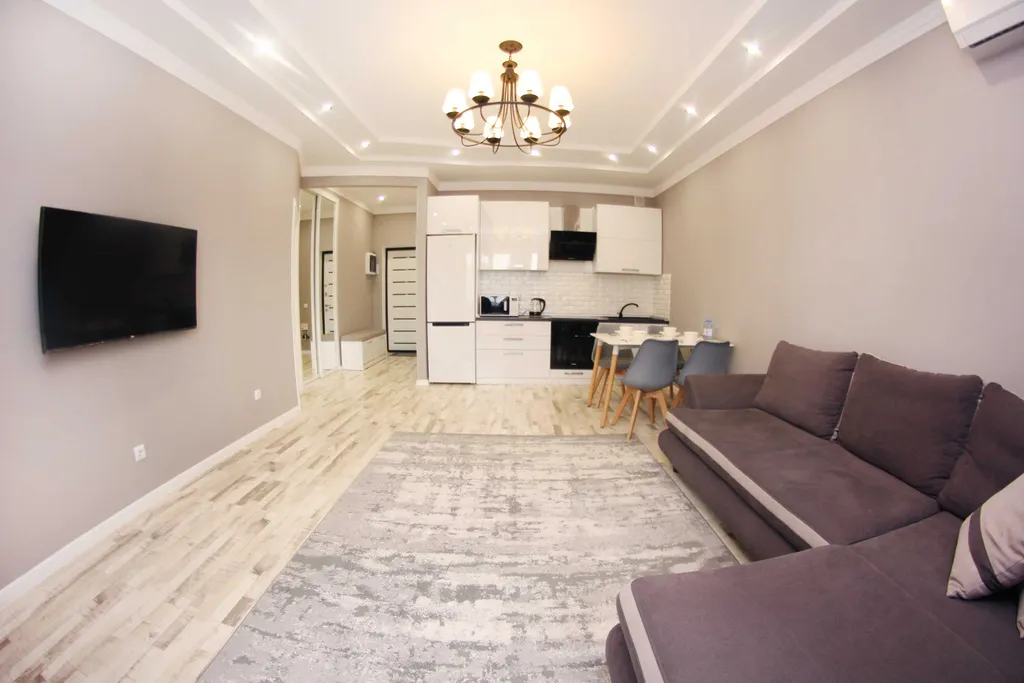 Квартира Двухкомнатные апартаменты в ЖК рядом с ТРЦ Мега — Алматы