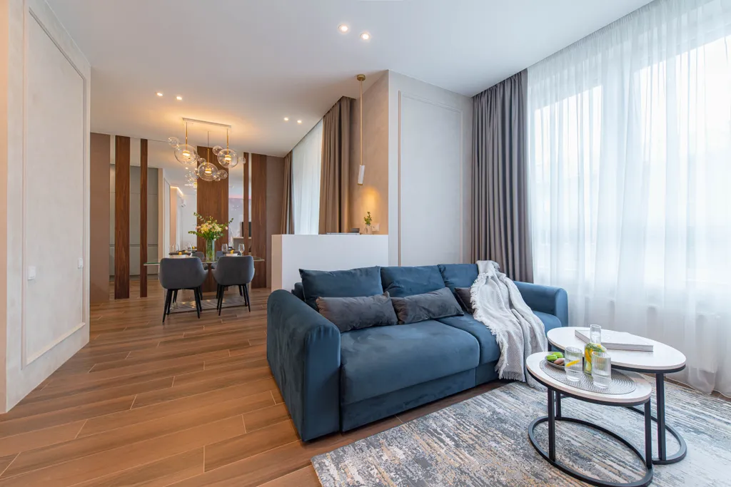 Дизайнерская квартира с камином в центре — аренда посуточно в Екатеринбург