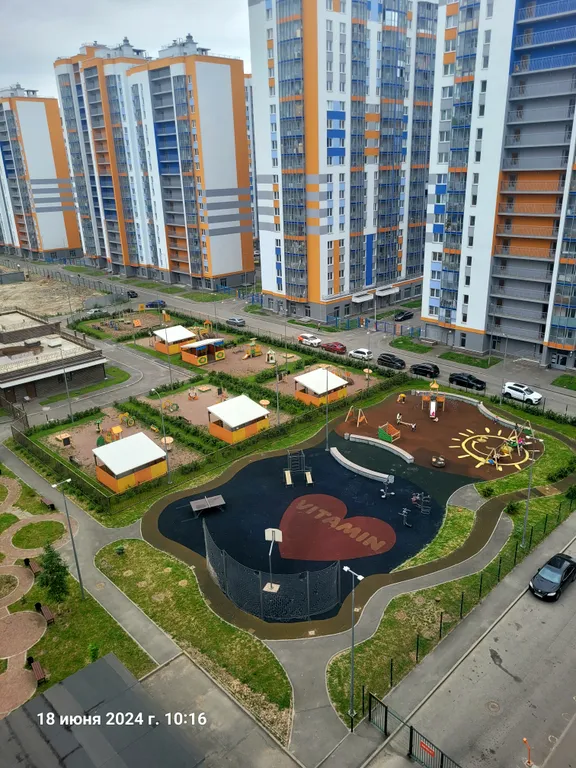 Уютная трёхместная студия недалеко от метро