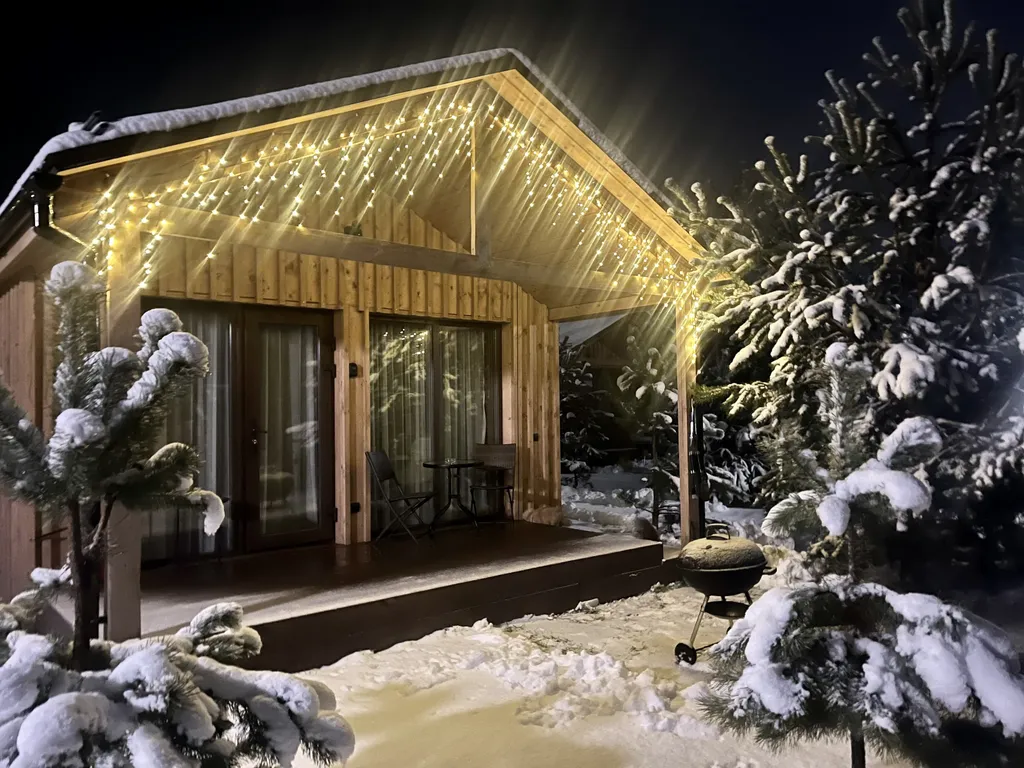 Уютный коттедж в лесу у пруда — аренда посуточно в Звенигород