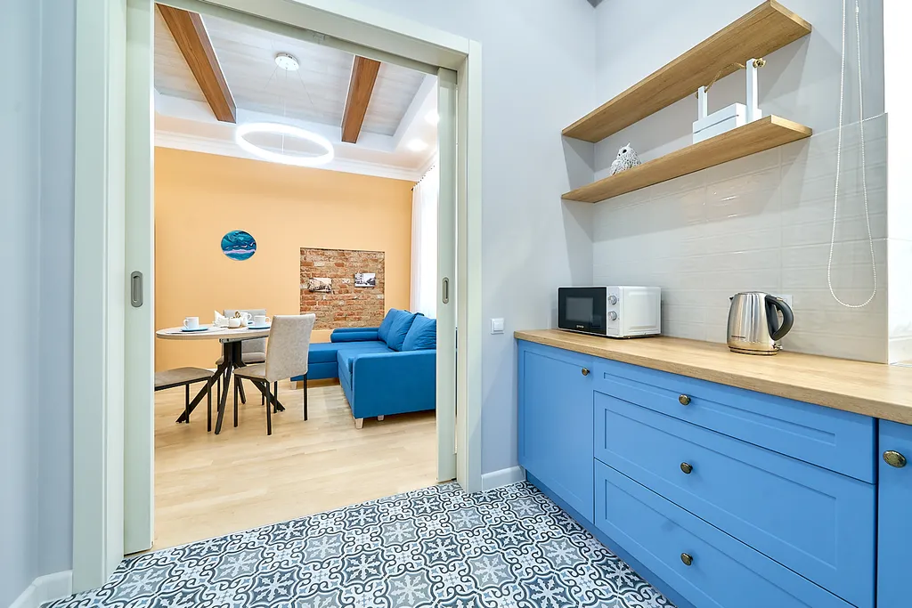 Уютный апартамент с персональным входом в самом центре