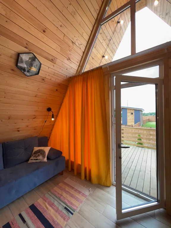 Коттедж Современный дом в стиле A-frame — Иннолово