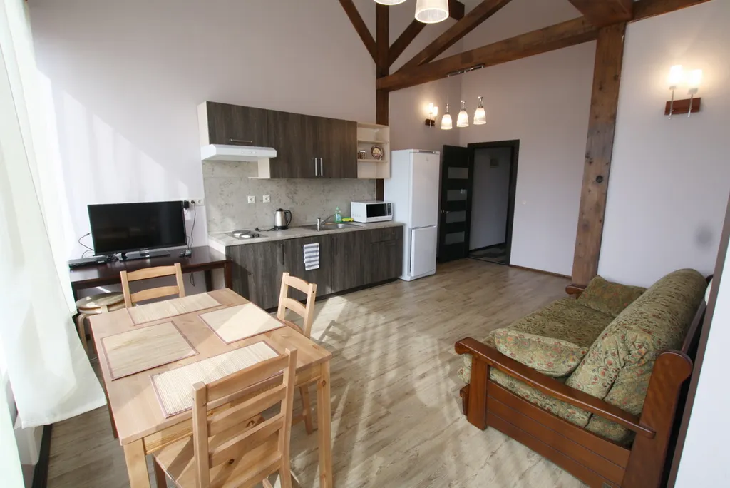 Коттедж двухкомнатный c верандой