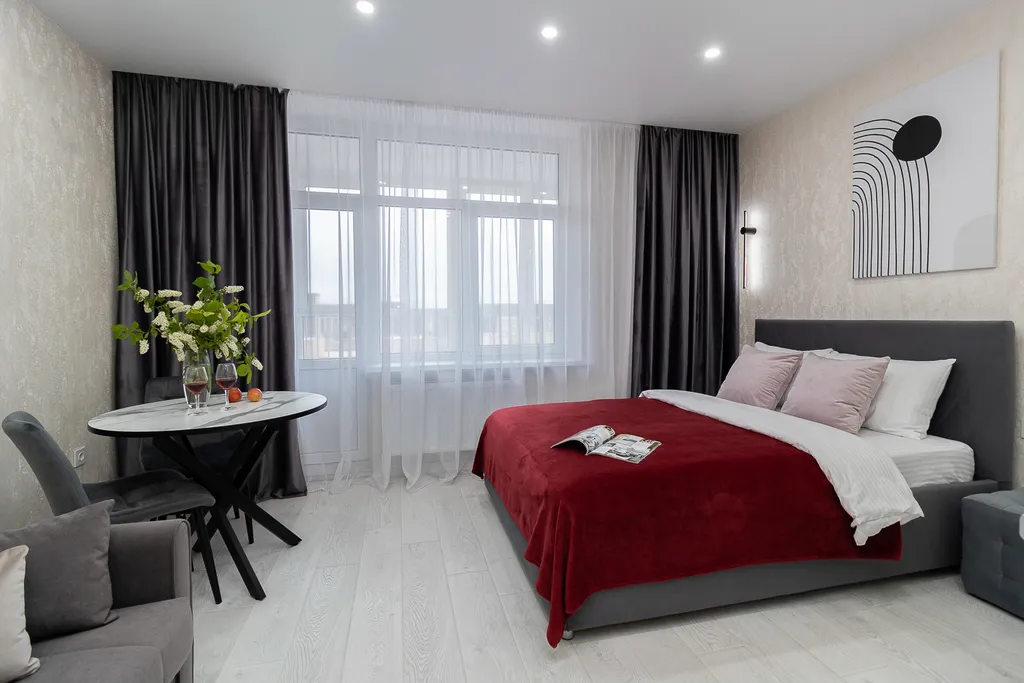 Квартира Квартира Уютная студия с Панорамным видом в Достоянии — Краснодар