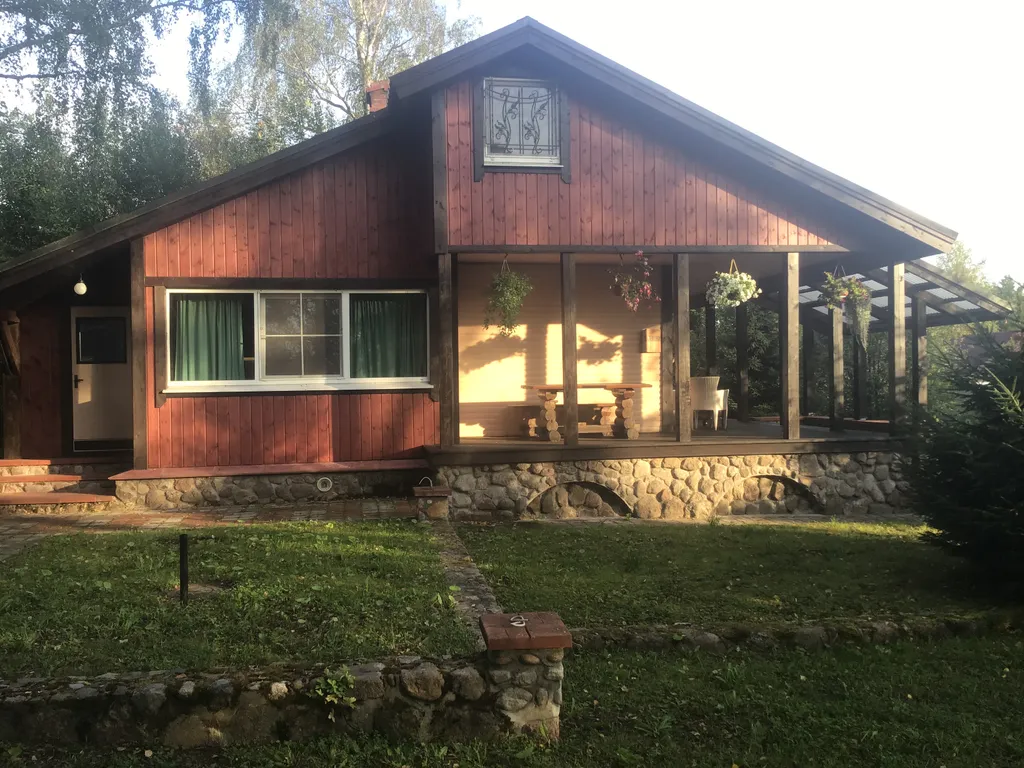 Коттедж Дом с пляжем и баней для посуточного проживания — Приморск