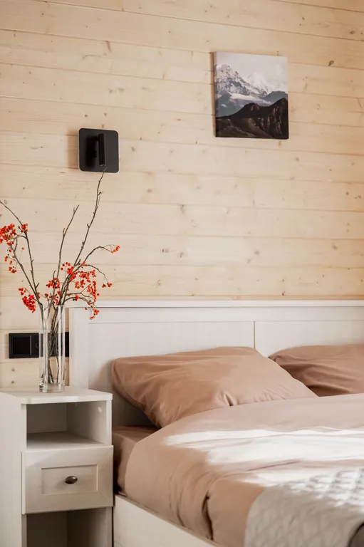 2-комнатный котедж на границе с лесом, 57м²