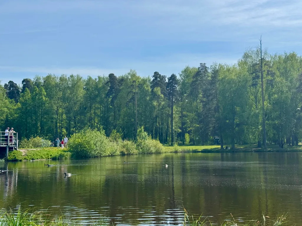 Квартира в новом доме элитного ЖК у прудов в центре хвойного леса