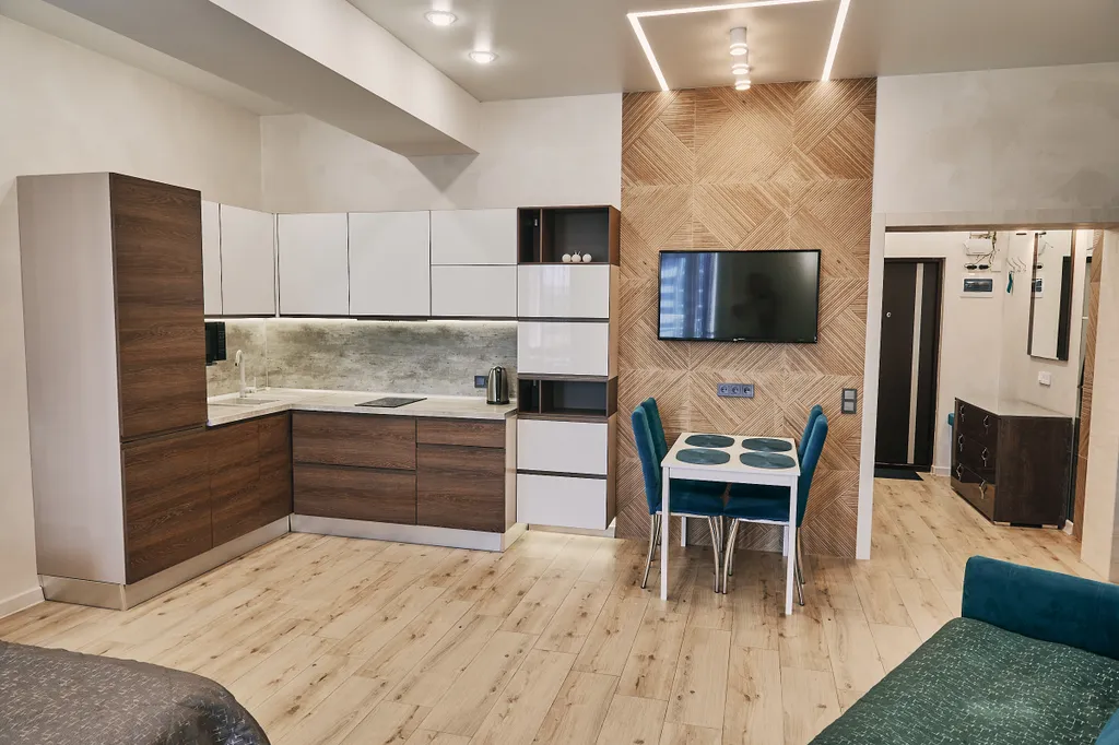 Квартира Квартира Семейный апартамент с видом на бассейн в аквадэлюкс — Севастополь