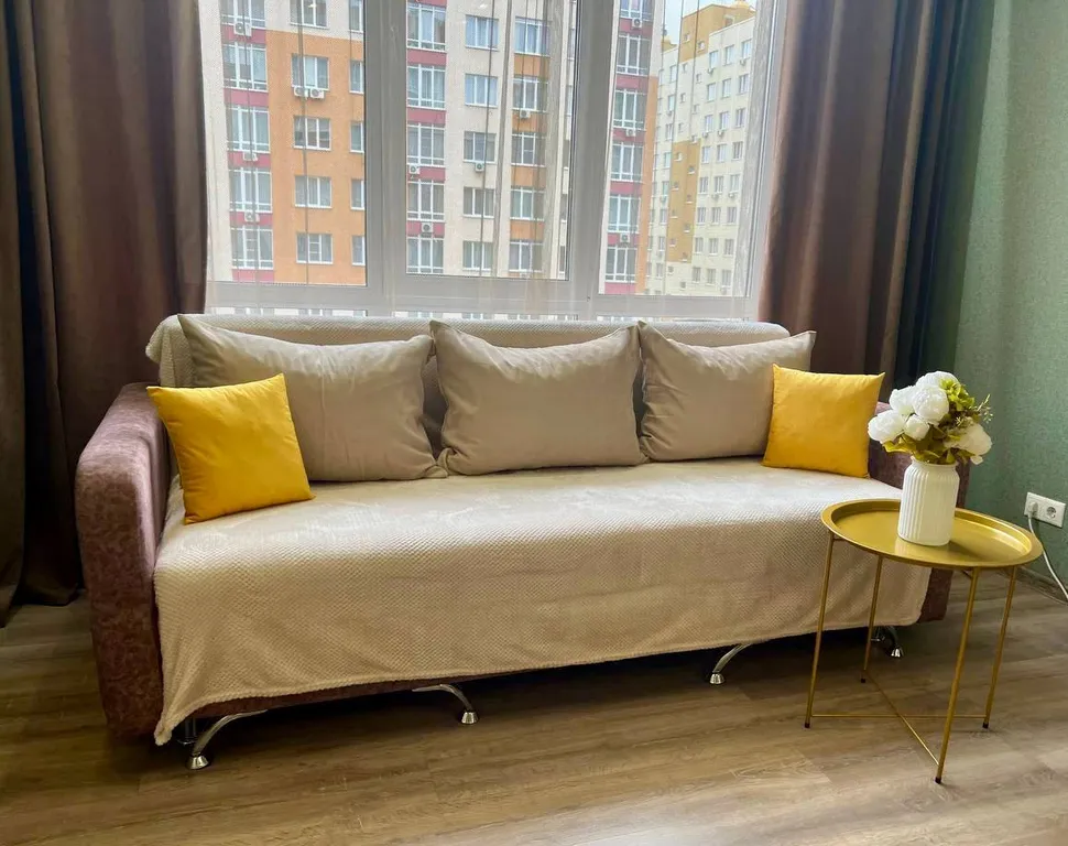 Просторная квартира в новом доме с домашним кинотеатром