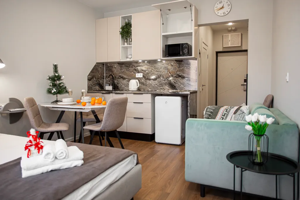 УК Атмосфера Квартира Высота с видом на горы