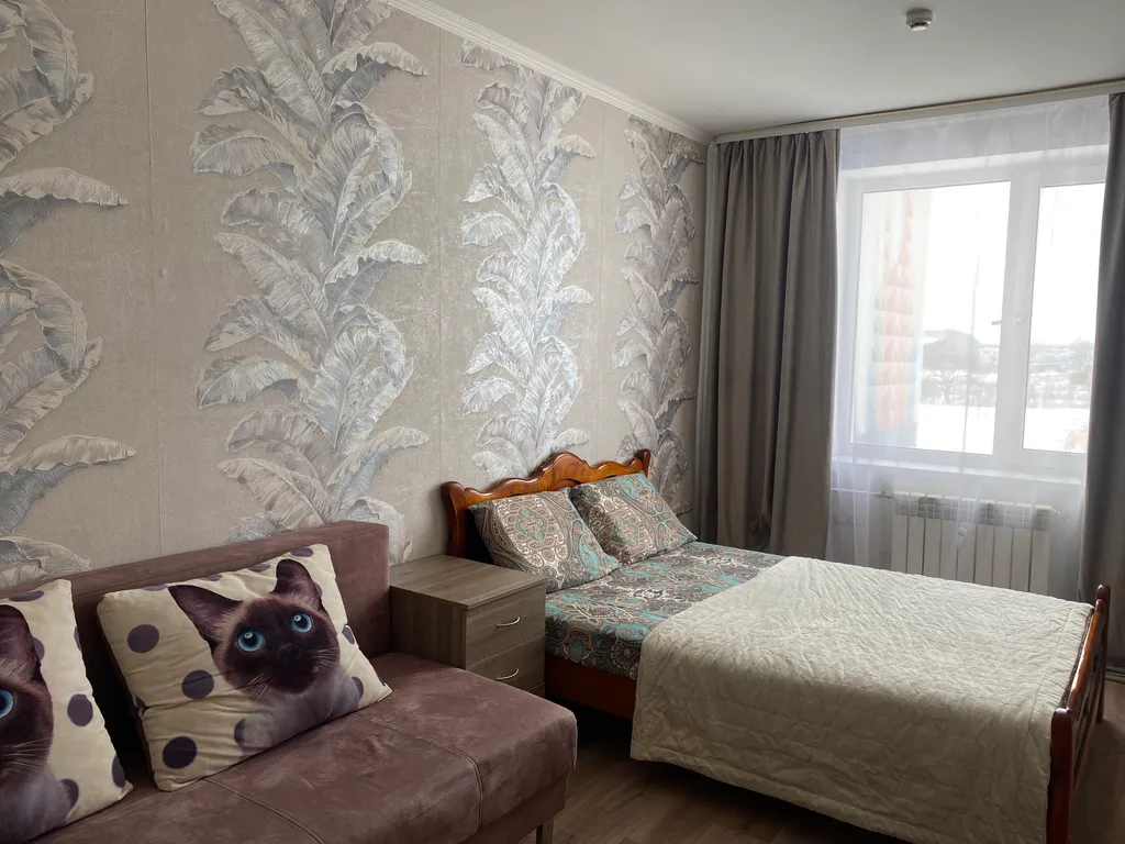 Просторная двухкомнатная квартира на 8 спальных мест