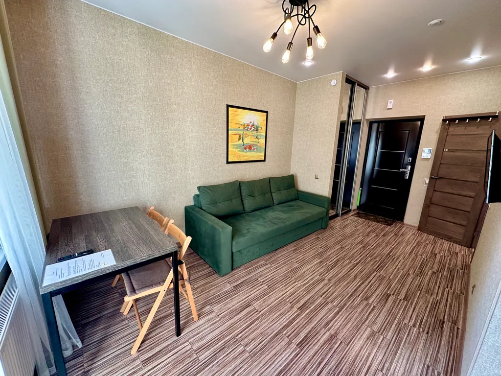 Уютная студия в сосновом лесу