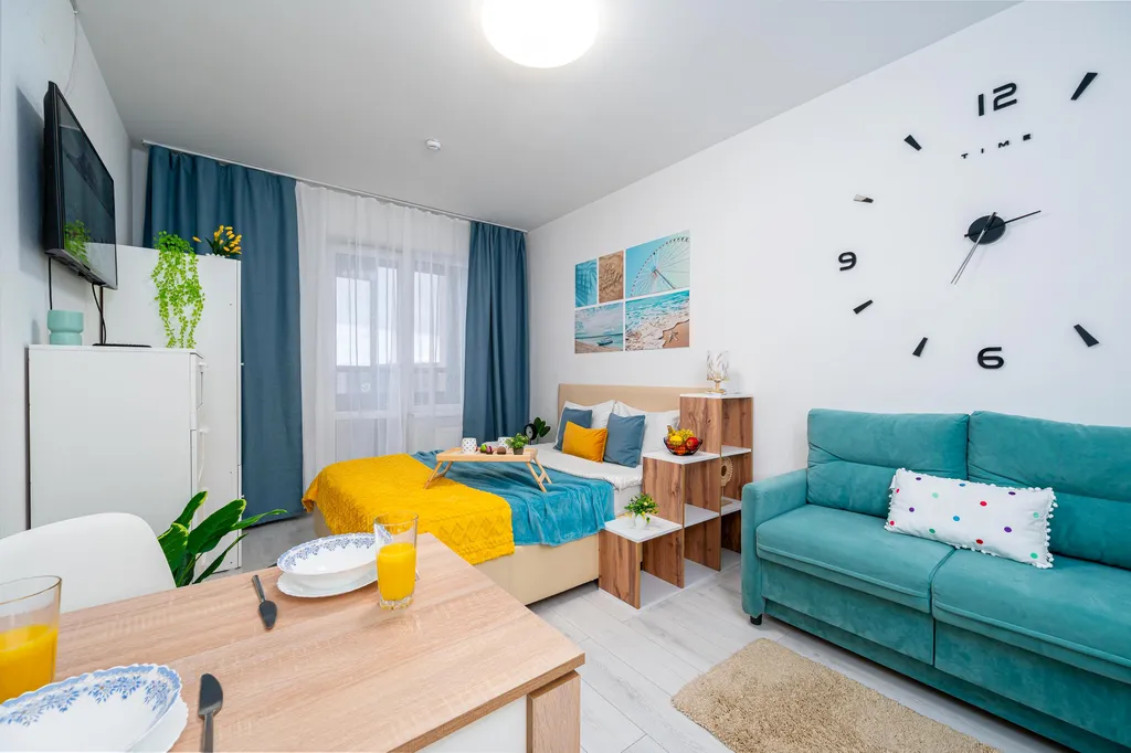 Квартира Квартира Blue Wave Apartments — Санкт-Петербург