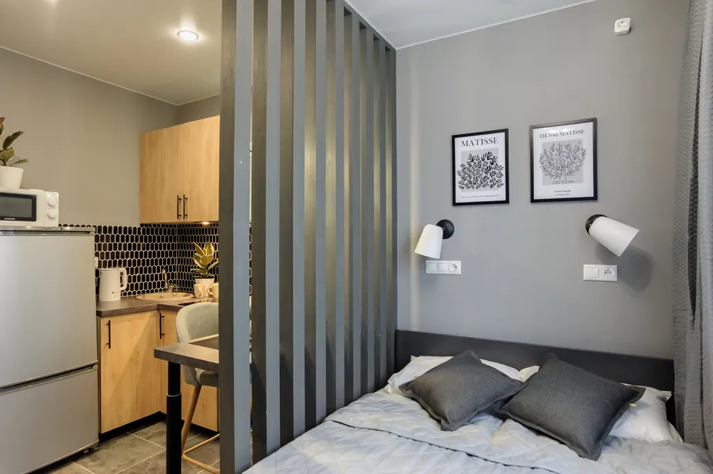 Квартира Минималистичная студия в ЖК Сколковский — аренда посуточно в Одинцово