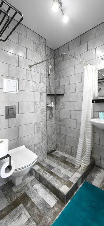 Квартира Квартира Студия с отоплением, кухней, стиралкой, балконом, парковкой, беседкой — Судак