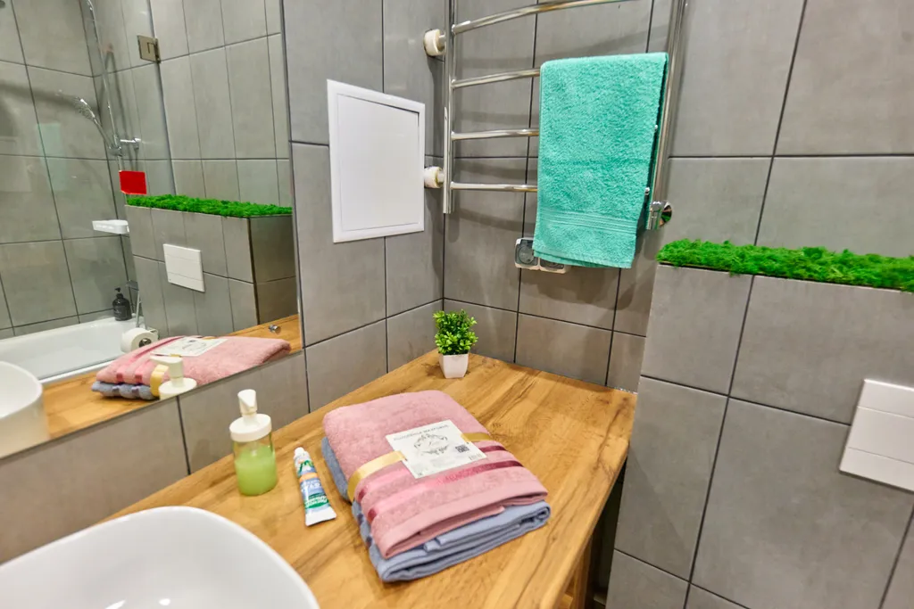 Современная студия в новом доме