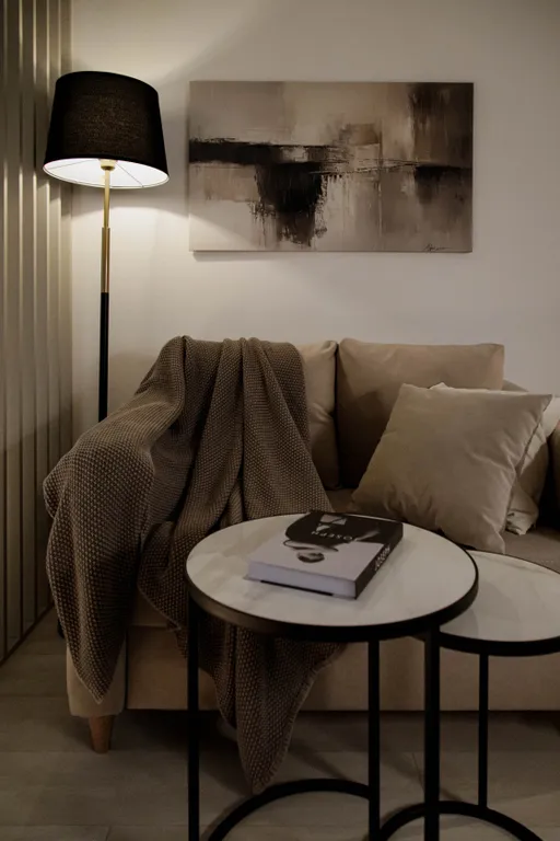 Дизайнерская студия с атмосферой бутик-отеля