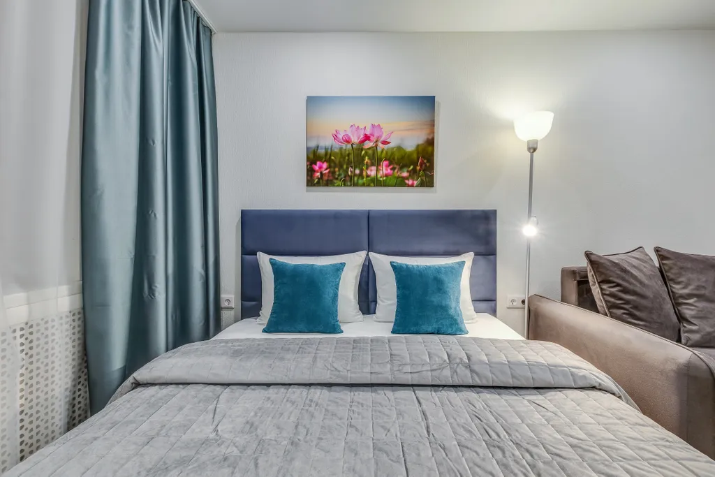 Квартира Квартира Стильный апартамент у метро Комендантский проспект — Санкт-Петербург