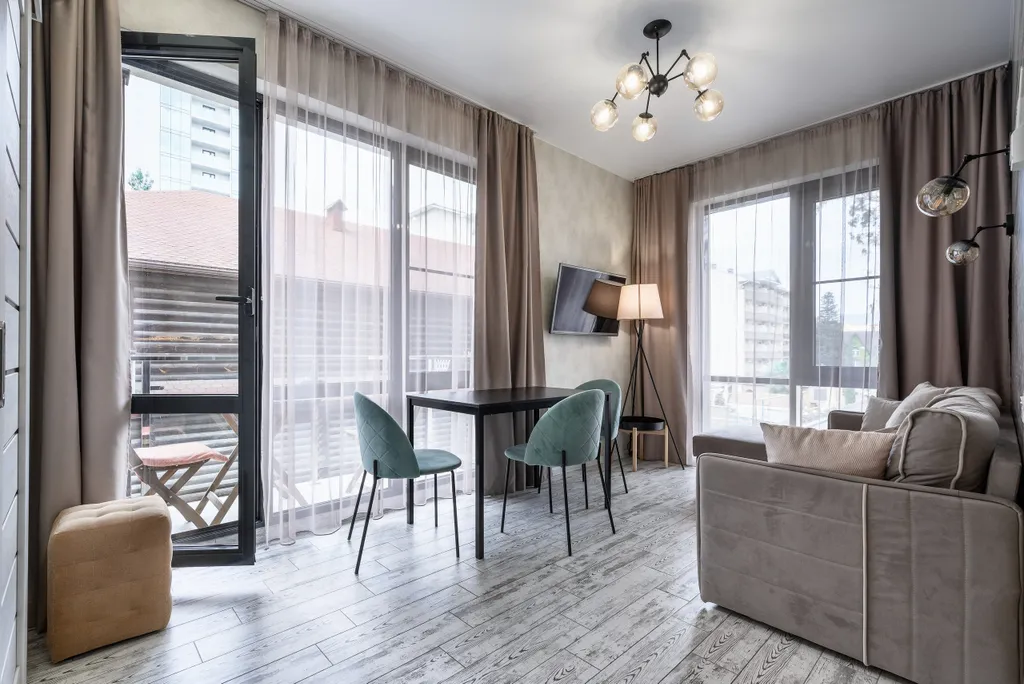 Квартира Апартамент в курортном городке в ЖК с бассейном — аренда посуточно в Адлер