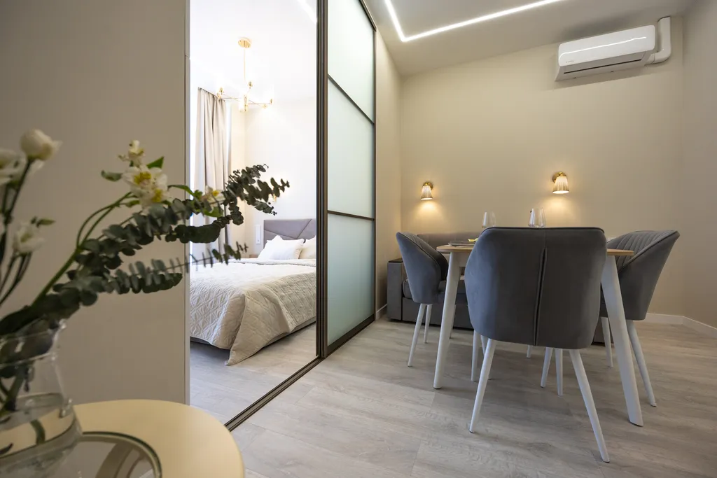 Квартира Квартира-студия с видом на море | Апарт Зеленоградск — Зеленоградск