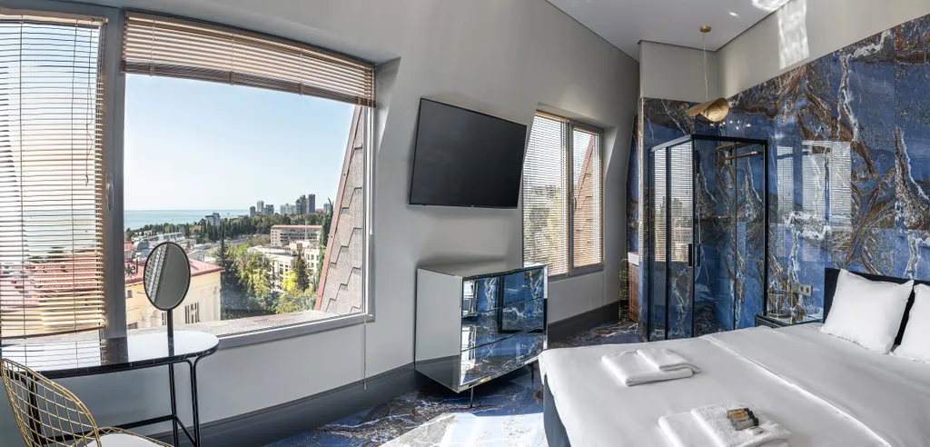 Пентхаус с видом на море и доступом на пляж отеля 5 звёзд